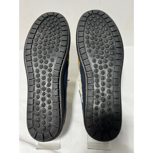 CACRUFEL AIP Mesh Slip-On Sneakers Men’s Size US 10.5 White/Blue/Yellow – NWB - Picture 5 of 8